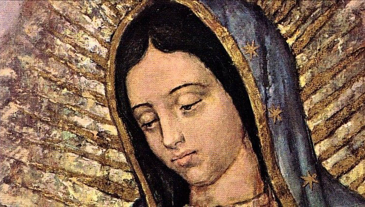 La sonrisa de la Virgen María