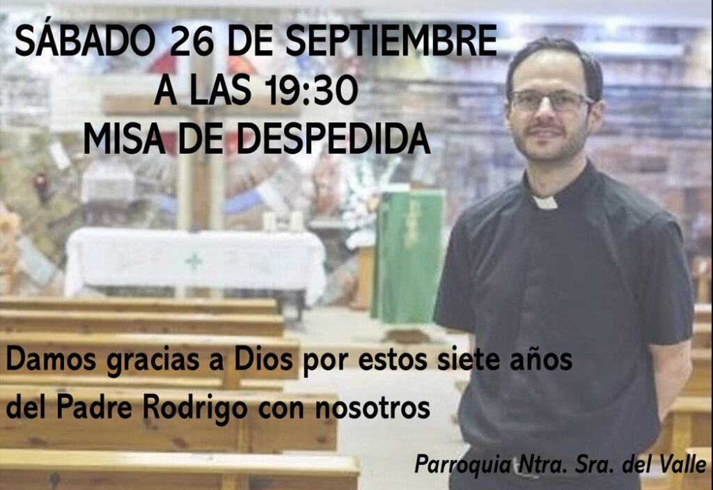 despedida Padre Rodrigo